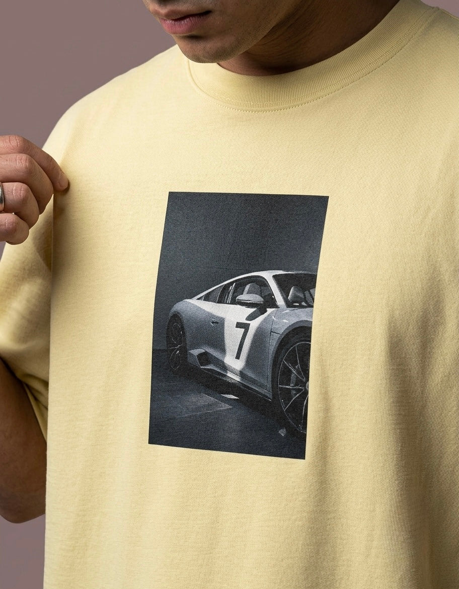 Car Print-Unisex Oversized Standard T-Shirt